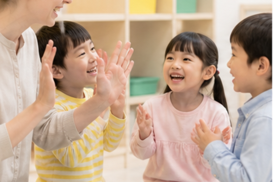 3歳〜6歳向けコースのレッスンイメージ